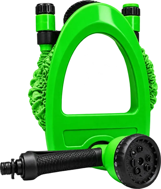 Manguera extensible con carrete